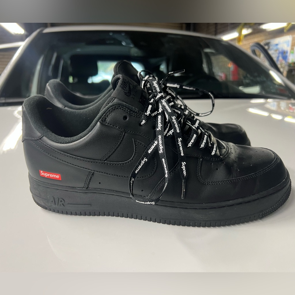 Supreme X Air Force 1 Low 'Box Logo - Black'